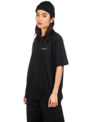 Netthandel Carhartt WIP Script Embroidery T skjorte hos Blue Netthandel Carhartt WIP Script Embroidery T skjorte hos Blue